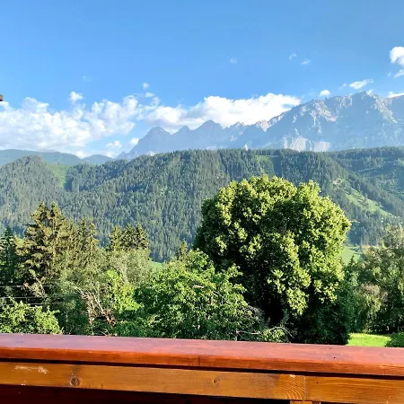 アパート Vom Reiter, Am Bauernhof Mit Bergblick Und Privater Infrarotkabine, Nahe Skipiste シュラートミンク