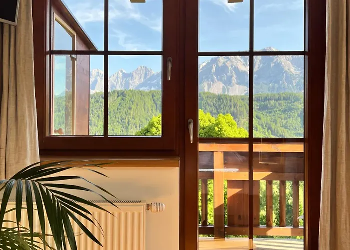 Daire Vom Reiter, Am Bauernhof Mit Bergblick Und Privater Infrarotkabine, Nahe Skipiste Schladming